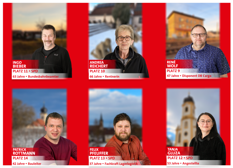 Kandidaten Gemeinderat 2026 9 - 14